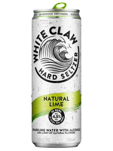 White Claw Natural Lime 330ml