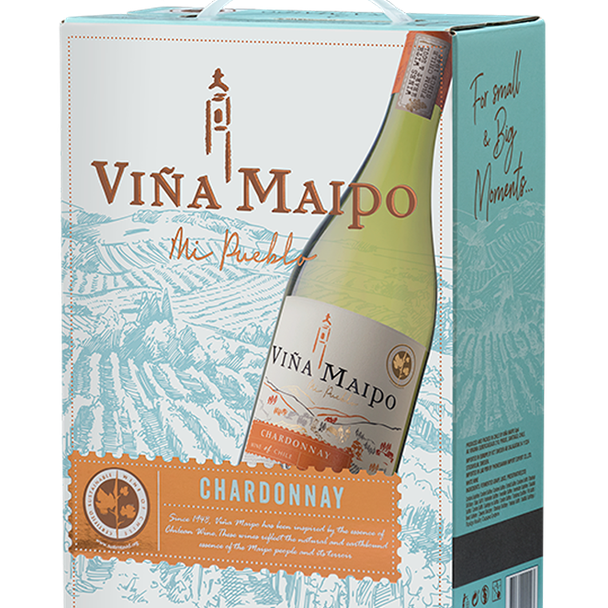 Viña Maipo Mi Pueblo Chardonnay - 3L