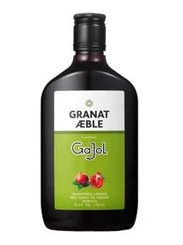 Bottle of Granat Aèble Gajol on a white background