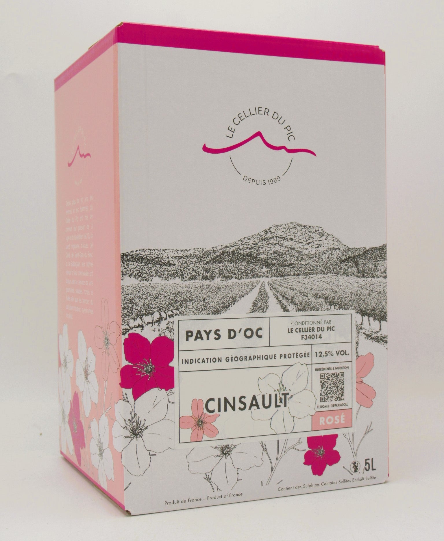 Le Cellier du Pic – Cinsault Rosé 3L