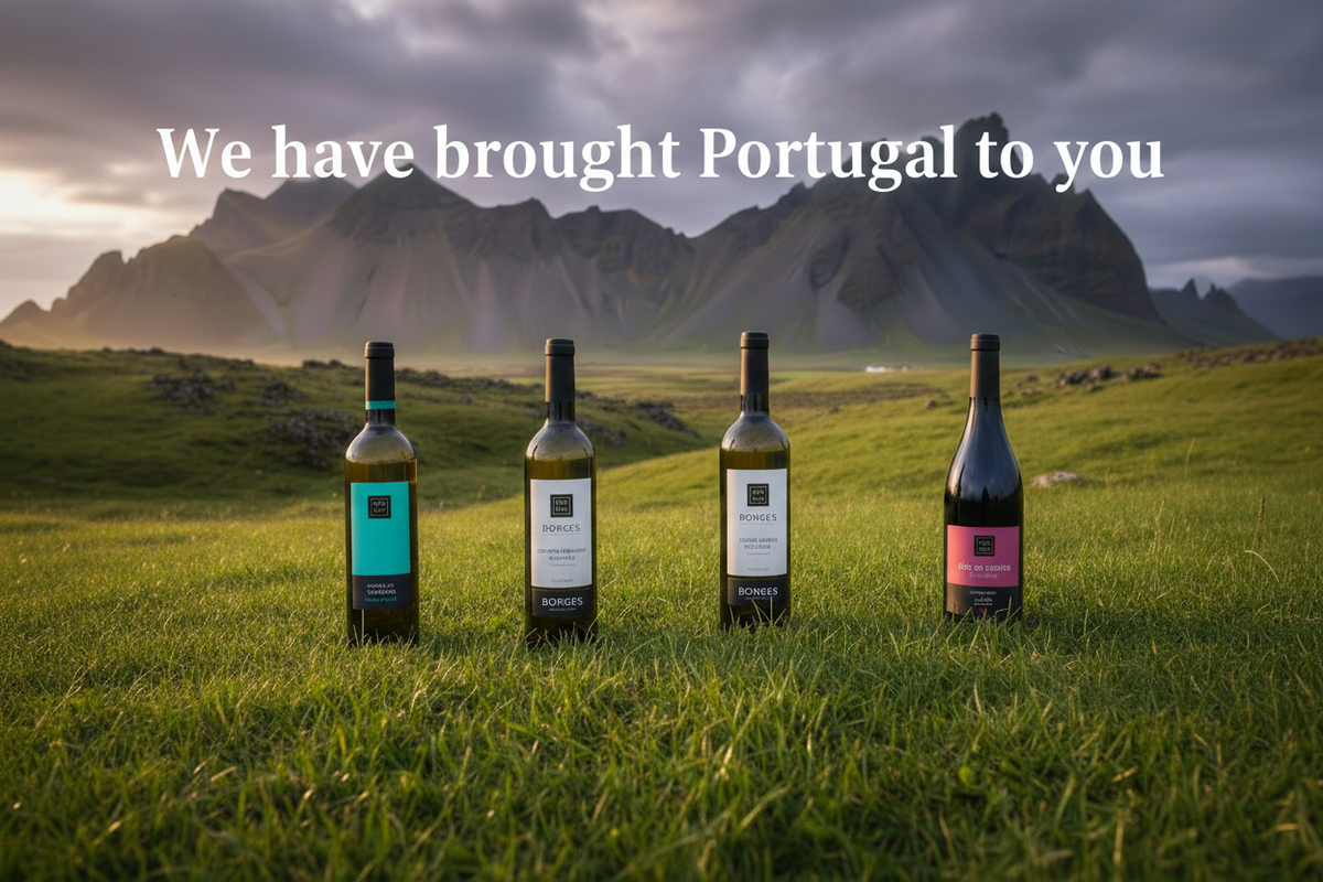 We have brought Portugal to you - Borges Wine Banner