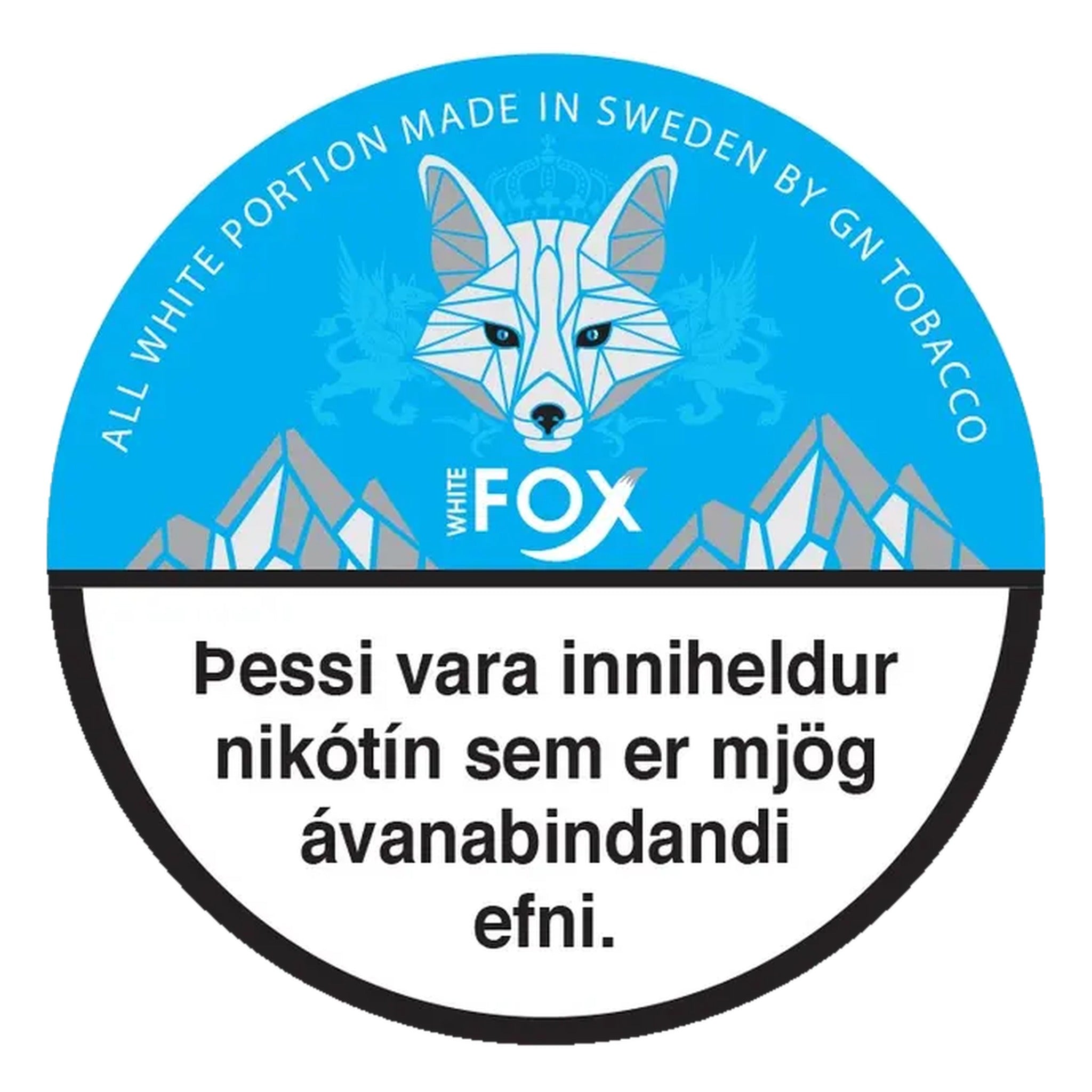 WHITE FOX - Blár